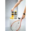 Batidora deportiva Adler AD 4081 — batidora personal portátil, 800 W pico, vaso de 0,57 l, cuchillas de acero inoxidable, 2 botellas