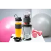 Batidora deportiva Adler AD 4081 — batidora personal portátil, 800 W pico, vaso de 0,57 l, cuchillas de acero inoxidable, 2 botellas