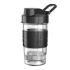 Batidora deportiva Adler AD 4081 — batidora personal portátil, 800 W pico, vaso de 0,57 l, cuchillas de acero inoxidable, 2 botellas