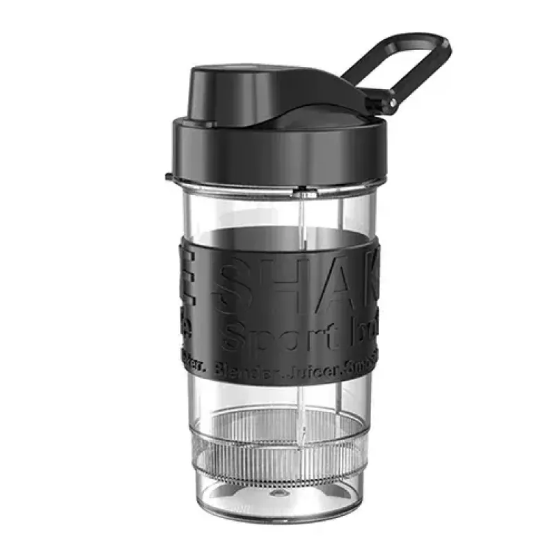 Batidora deportiva Adler AD 4081 — batidora personal portátil, 800 W pico, vaso de 0,57 l, cuchillas de acero inoxidable, 2 botellas