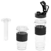Batidora deportiva Adler AD 4081 — batidora personal portátil, 800 W pico, vaso de 0,57 l, cuchillas de acero inoxidable, 2 botellas