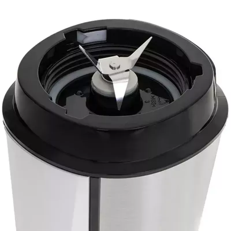Batidora deportiva Adler AD 4081 — batidora personal portátil, 800 W pico, vaso de 0,57 l, cuchillas de acero inoxidable, 2 botellas