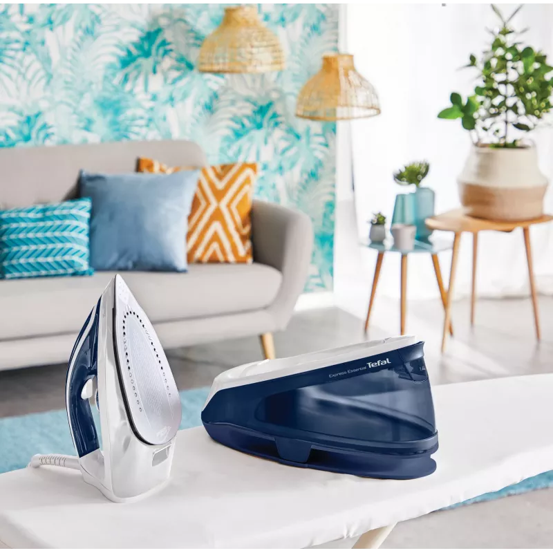 Tefal Express Essential SV6116 2200 W 1,4 L azul, blanco