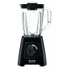 Batidora de vaso Tefal BL4208 — 600 W, recipiente de plástico de 1,25 L, 2 velocidades, trituradora de hielo, negra
