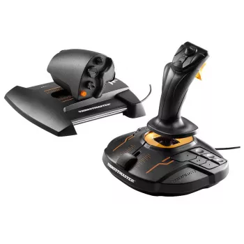 Thrustmaster T-16000M FCS Hotas negro, naranja USB joystick analógico / digital PC