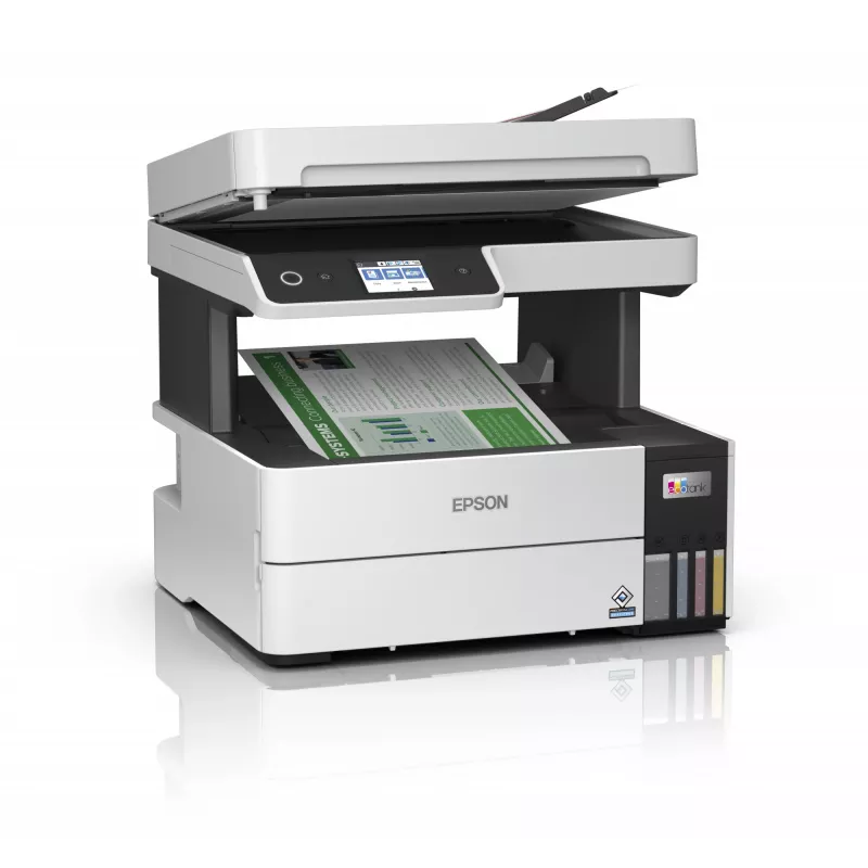 Impresora multifunción Epson EcoTank L6460 — inyección de tinta color, 4800x1200 dpi, 37 ppm, A4 dúplex, Wi‑Fi, Ethernet