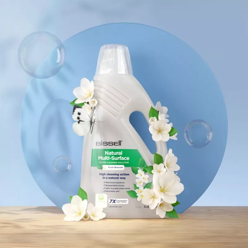 Solución de limpieza de suelos multiusos Bissell Natural 2 L