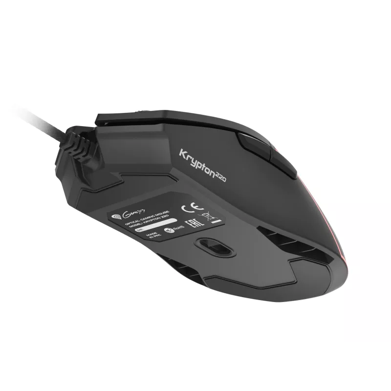 Ratón gaming GENESIS Krypton 220 diestro USB Type-A óptico 6400 DPI