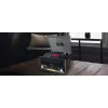 Muse MT-112 W tocadiscos microcadena con CD, USB, Bluetooth, radio FM, 33/45/78 rpm, marrón
