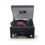 Tocadiscos de accionamiento directo Muse MT-112 W — semiautomático, 20 W RMS, salida de 3,5 mm, LCD, AC 100–240 V