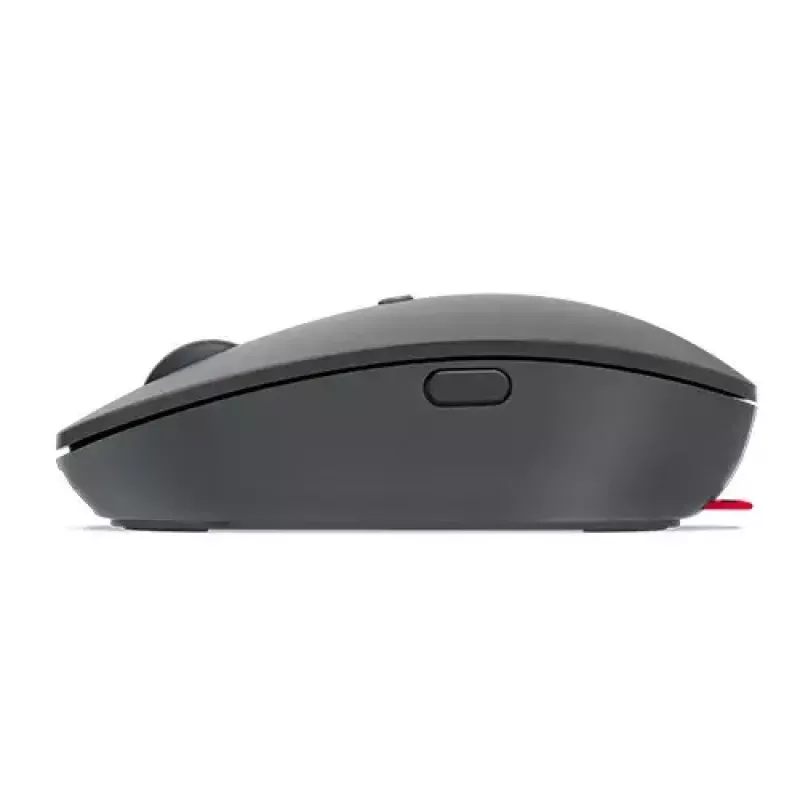 Ratón inalámbrico Lenovo Go USB-C de oficina ambidiestro RF inalámbrico óptico 2400 DPI