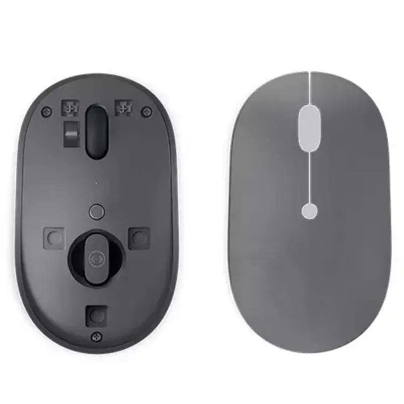 Ratón inalámbrico Lenovo Go USB-C de oficina ambidiestro RF inalámbrico óptico 2400 DPI