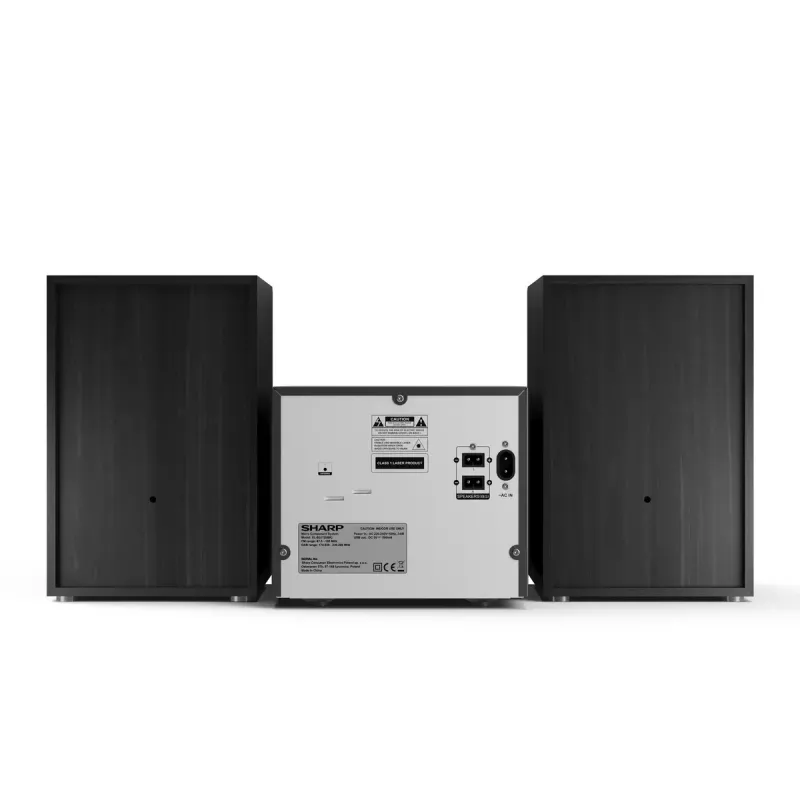 Microcadena de audio Sharp XL-B517D 45 W negra