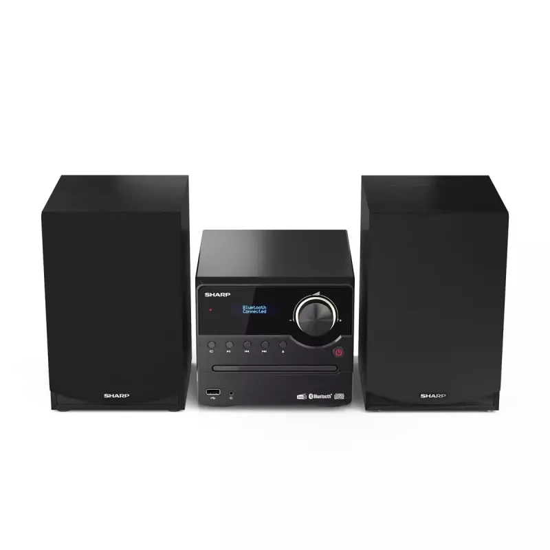 Microcadena de audio Sharp XL-B517D 45 W negra