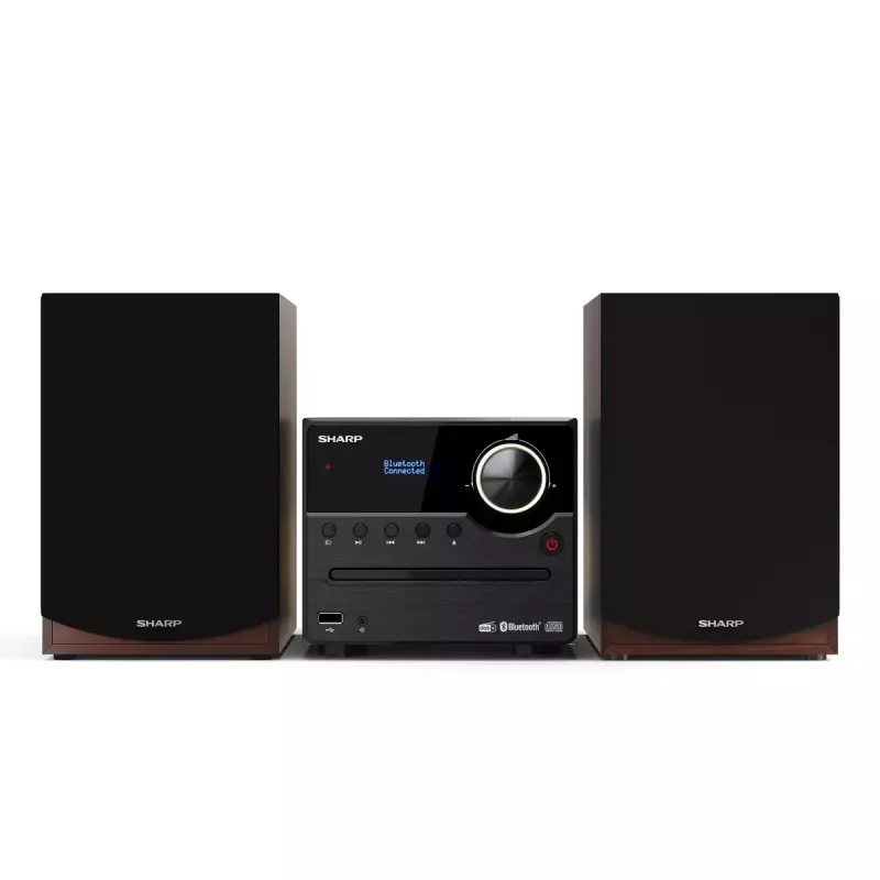 Microcadena de audio Sharp XL-B517D 45 W marrón