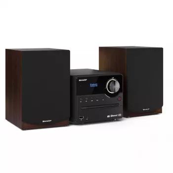 Microcadena de audio Sharp XL-B517D 45 W marrón