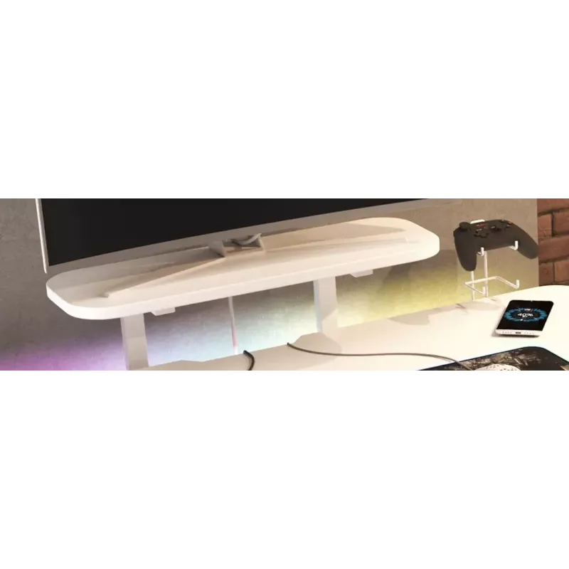 Genesis Holm 320 RGB escritorio gaming, blanco