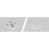 Genesis Holm 320 RGB escritorio gaming, blanco