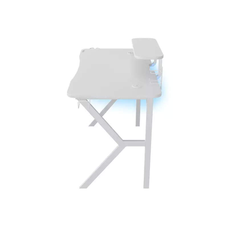Genesis Holm 320 RGB escritorio gaming, blanco