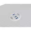 Genesis Holm 320 RGB escritorio gaming, blanco