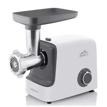 Picadora de carne ETA ETA507590000, 2200 W, 2,3 kg/min, gris/blanco