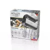 Batidora de mano Adler AD 4225 — 5 velocidades, turbo, 300 W, acero inoxidable/plata-negro, varillas y ganchos amasadores