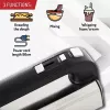 Batidora de mano Adler AD 4225 — 5 velocidades, turbo, 300 W, acero inoxidable/plata-negro, varillas y ganchos amasadores