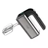 Batidora de mano Adler AD 4225 — 5 velocidades, turbo, 300 W, acero inoxidable/plata-negro, varillas y ganchos amasadores