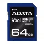 Tarjeta de memoria ADATA ASDX64GUI3V30S-R 64 GB SDXC UHS-I clase 10