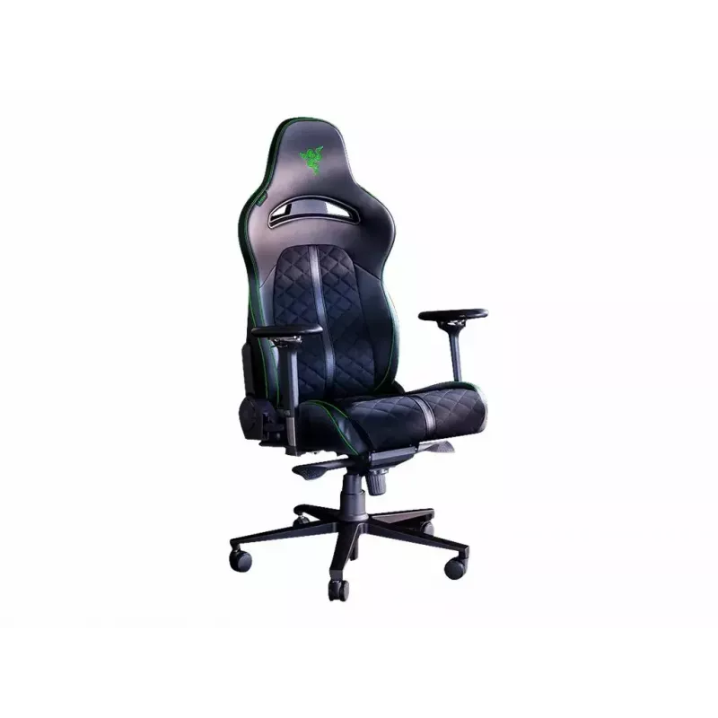 Silla gaming para PC Razer Enki con asiento acolchado negra, 136 kg, 670x680x1380 mm
