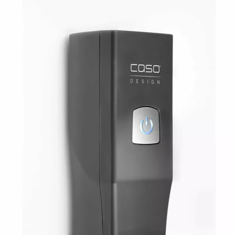 Envasadora al vacío Caso Vacu One Touch negra 01301 diseño compacto