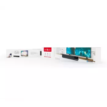 Altavoz estéreo portátil Gembird SPK-BT-BAR400-01