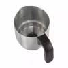 Espumador de leche Caso 1665 espumador de leche automático negro acero inoxidable