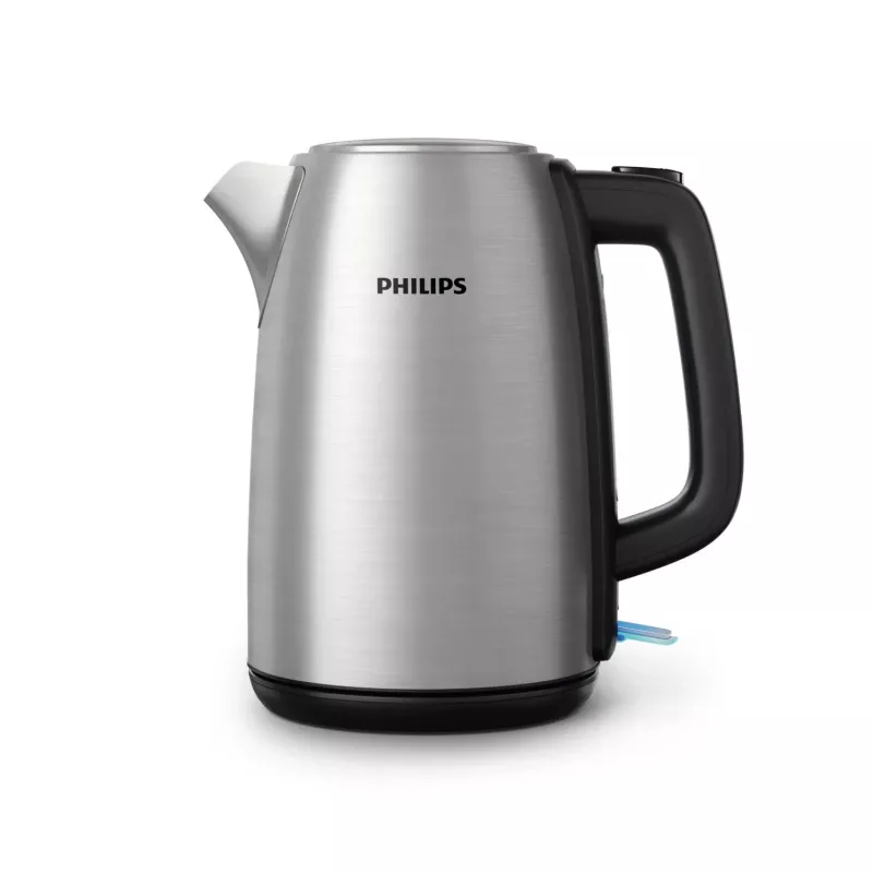 Hervidor de agua Philips Viva Collection HD9351/90, 1,7 L, 2020 W, metal, indicador de nivel de agua, inalámbrico, filtro