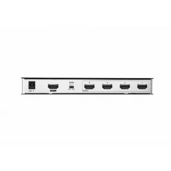 ATEN Splitter HDMI 4 puertos True 4K a 60Hz (4:4:4), HDMI, 4x HDMI, 4096 x 2160 píxeles, negro, metal, 4K Ultra HD