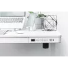 Escritorio eléctrico regulable en altura DIGITUS 120x60x12cm con USB blanco