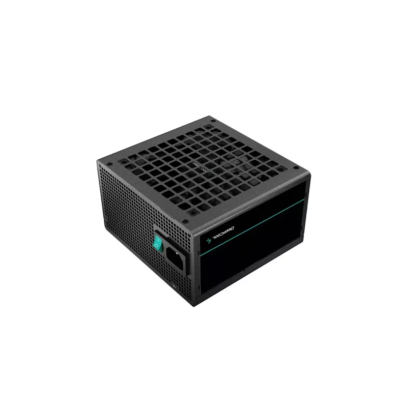 Fuente de alimentación DeepCool PF600 600 W, ATX 2.4, 80 PLUS, 48 A en +12V, ventilador de 120 mm, no modular