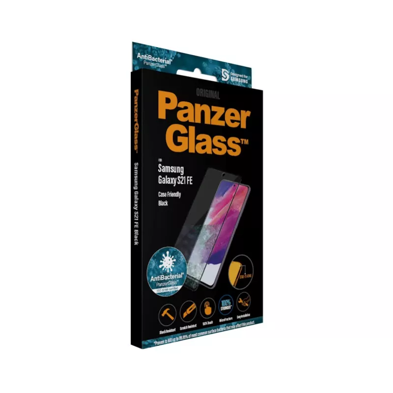 Protector de pantalla PanzerGlass para Samsung Galaxy S21 FE