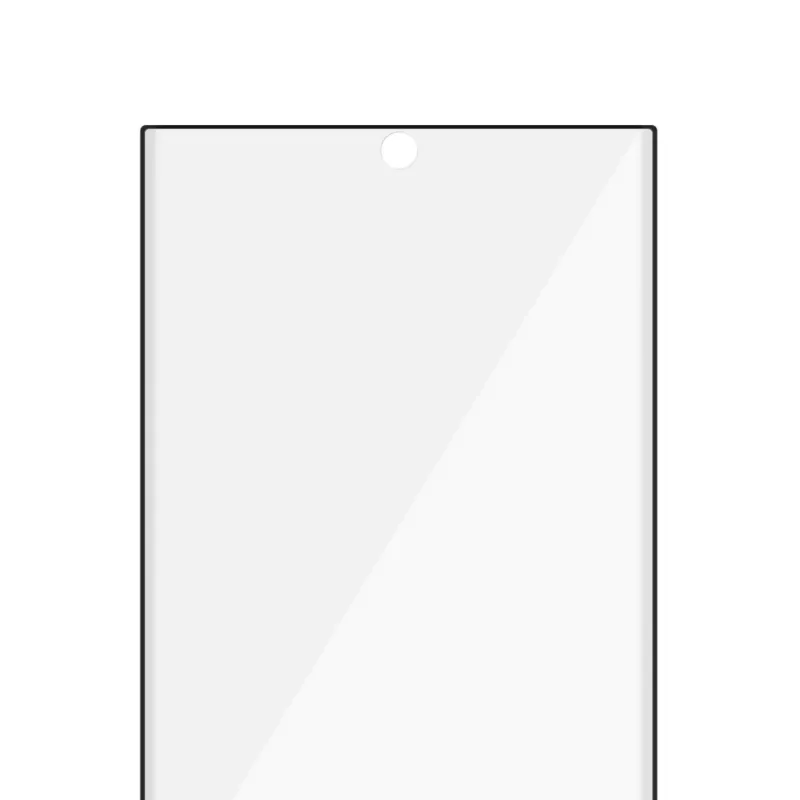 PanzerGlass 7295 protector de pantalla para Samsung Galaxy S22 Ultra, cristal templado, compatible con fundas, negro