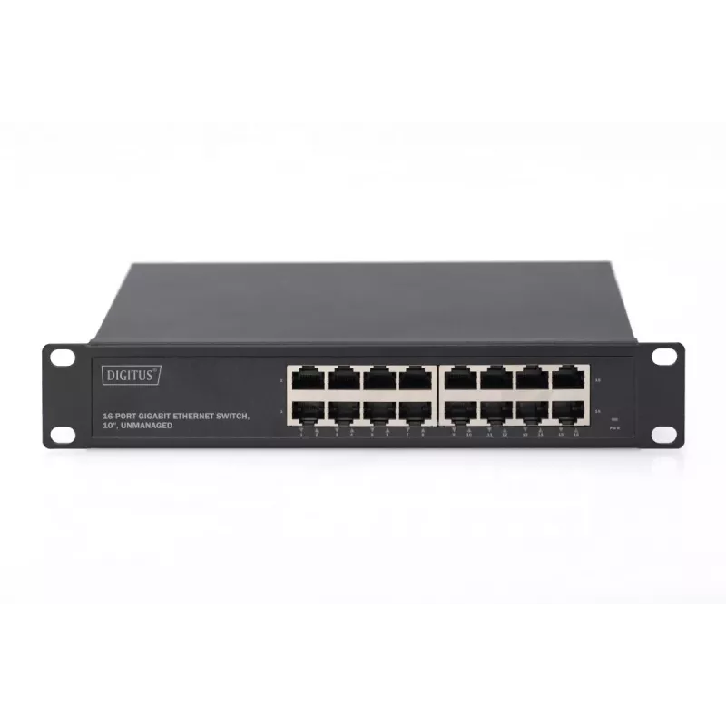 Switch Gigabit Ethernet DIGITUS de 16 puertos 10