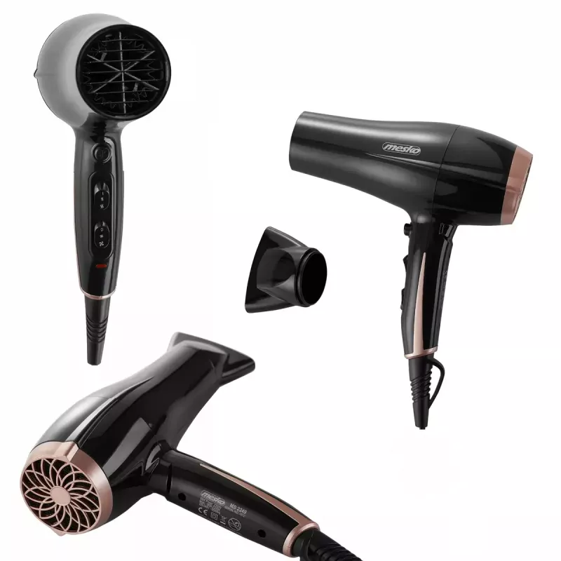 Secador de pelo Mesko MS 2249 2000 W Negro/rosa