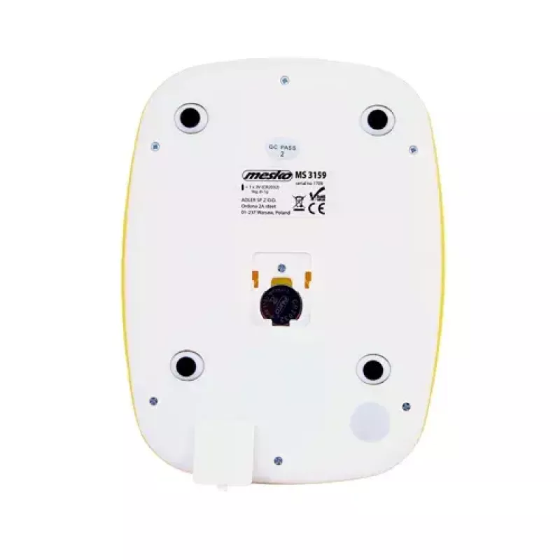 Báscula de cocina electrónica Mesko Home MS 3159y