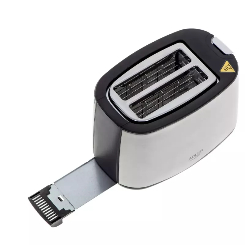 Adler AD 3214 tostadora, 2 ranuras, acero inoxidable, 750 W