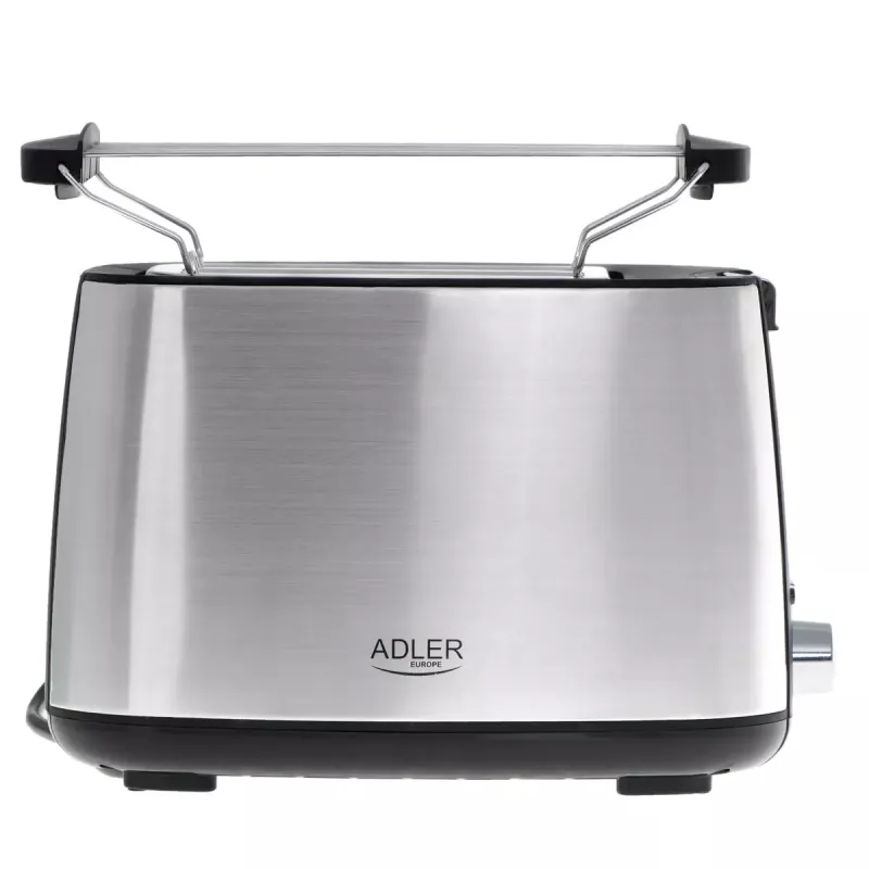 Adler AD 3214 tostadora, 2 ranuras, acero inoxidable, 750 W