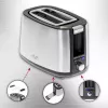 Adler AD 3214 tostadora, 2 ranuras, acero inoxidable, 750 W