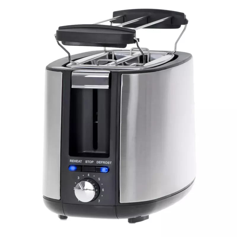 Adler AD 3214 tostadora, 2 ranuras, acero inoxidable, 750 W