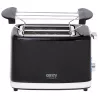 Tostadora Camry Premium CR 3218 2 rebanadas 900 W Negro Plata
