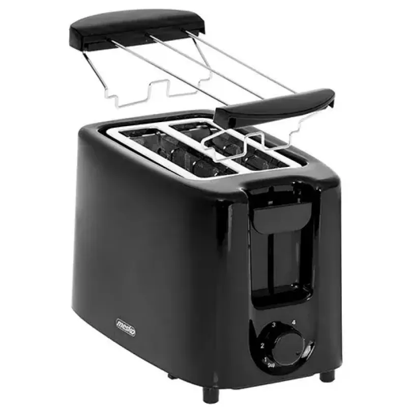 Tostadora Mesko Home MS 3220 2 rebanadas 900 W Negro
