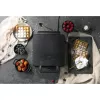 Gofrera Adler AD 3049, 4 gofres cuadrados, antiadherente, 1800 W, negra