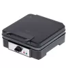 Gofrera Adler AD 3049, 4 gofres cuadrados, antiadherente, 1800 W, negra